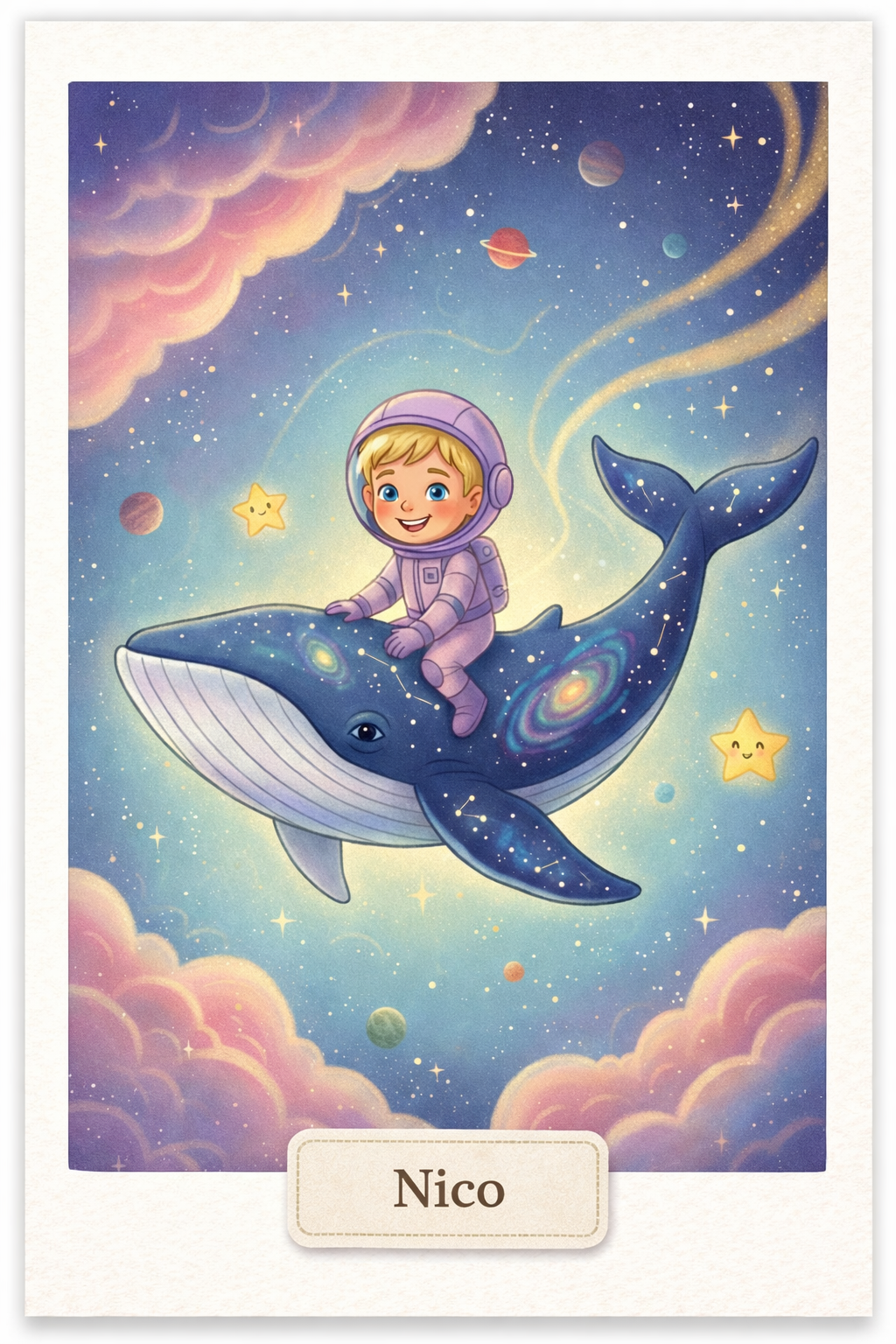 Personalized character Nico